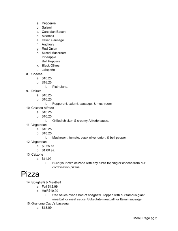 Content for menu 2-4