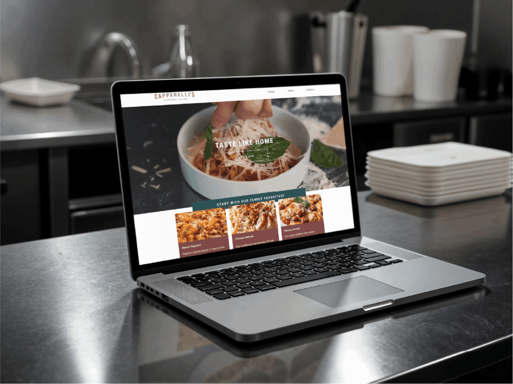 Desktop mockup
